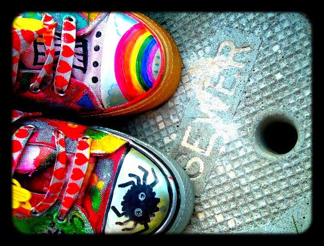 converse décoré converse décoré